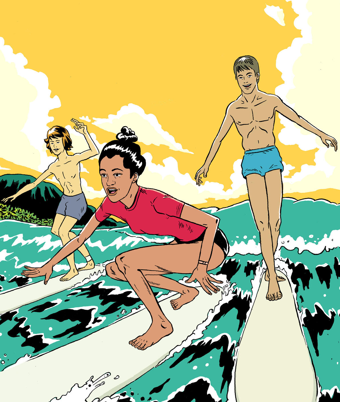 Cruisin' in paradise